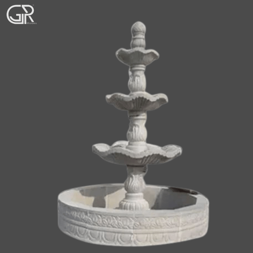 Marble stylish water fountain