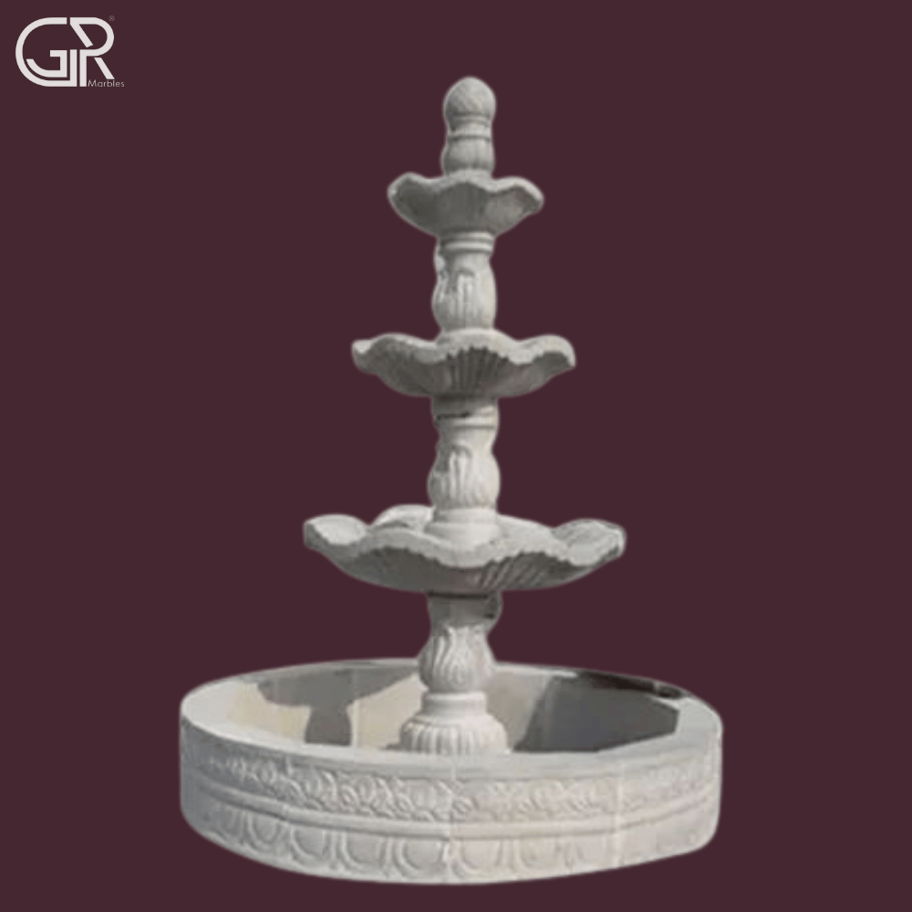 Marble stylish water fountain
