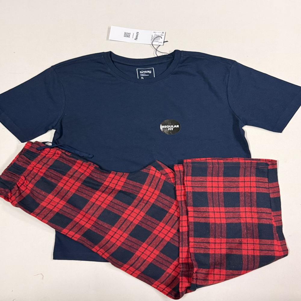 M11583 Sinsay Mens Pyjama Sets - Feature: Washable
