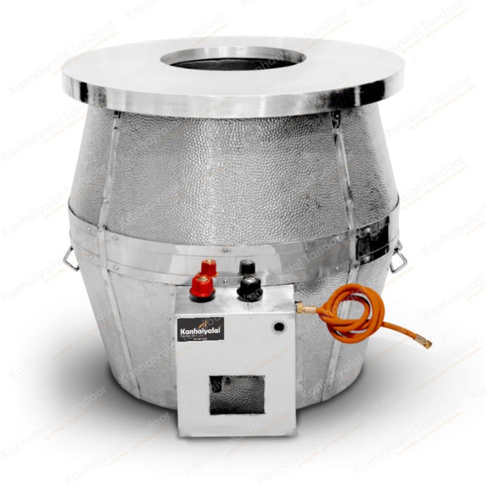 Stainless Steel Gas Tandoor for Commercial Kitchen and Fast Cooking