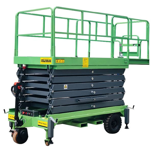 Traction High Rise Scissor Lift