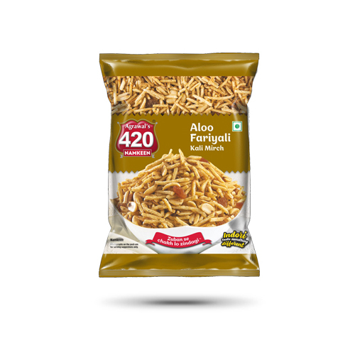Kali Mirch Aloo Fariyali