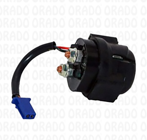 Bajaj Re-225 3W Starter Relays - Color: Black And Silver