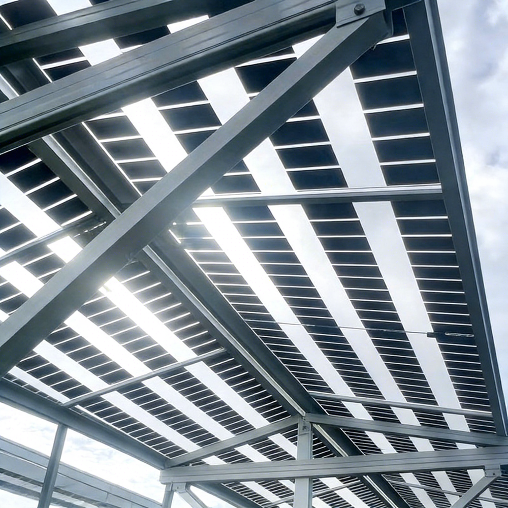 High Clearance Aluminum Solar Structure for Large Scale Solar Farm Projects Agri PV Complementary Mounting System
