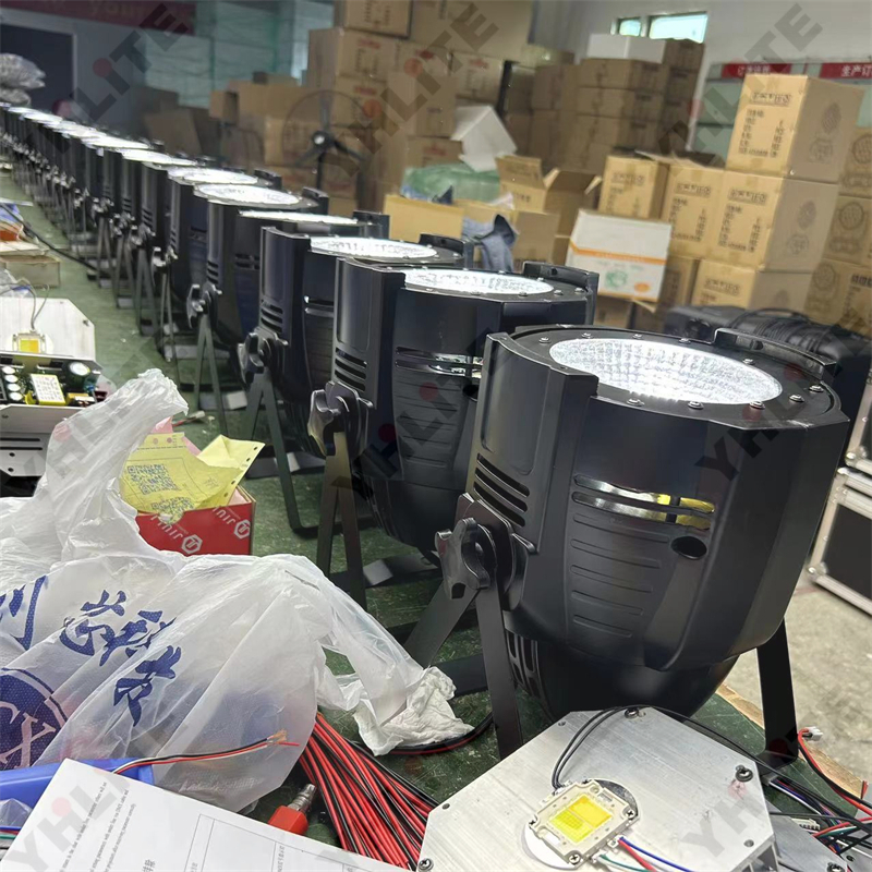 2in1 Warm & Cold White Led Par Light Cob Stage Blinder Light 100w 200w Dmx512 LED Cob Stage Lights