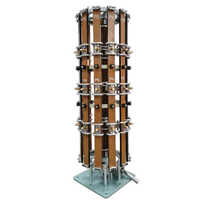 Power Transformer Off Circuit Tap Changer - Copper Iron, Grey, 220kv 3600a, Manual 18 Taps, Ip23 Protection