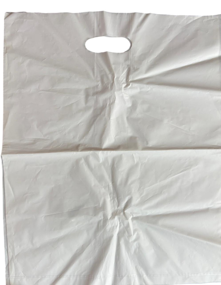 Biodegradable White D Cut Bags