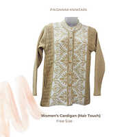 Free Size Womens Hair Touch Fancy Cardigan