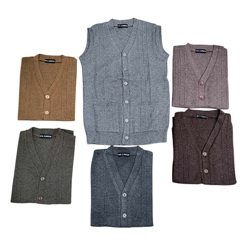 XXL Size Sleeveless Cardigan