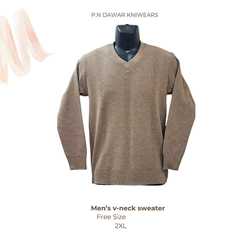 Mens V-Neck Sweater