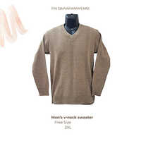 Mens V-neck Sweater
