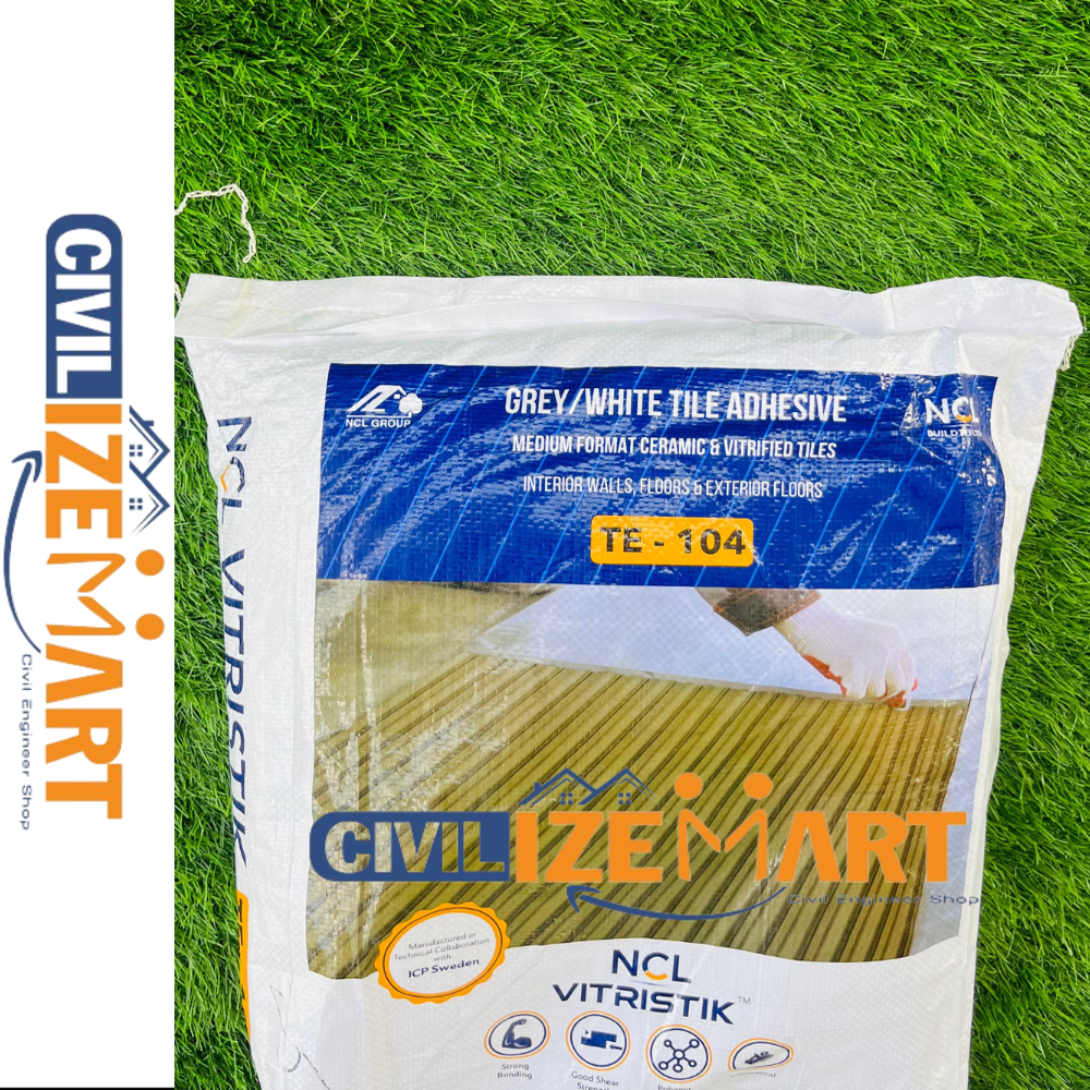 Ncl Vitristik-Te 104 Tile Adhesive - Color: White Or Off White