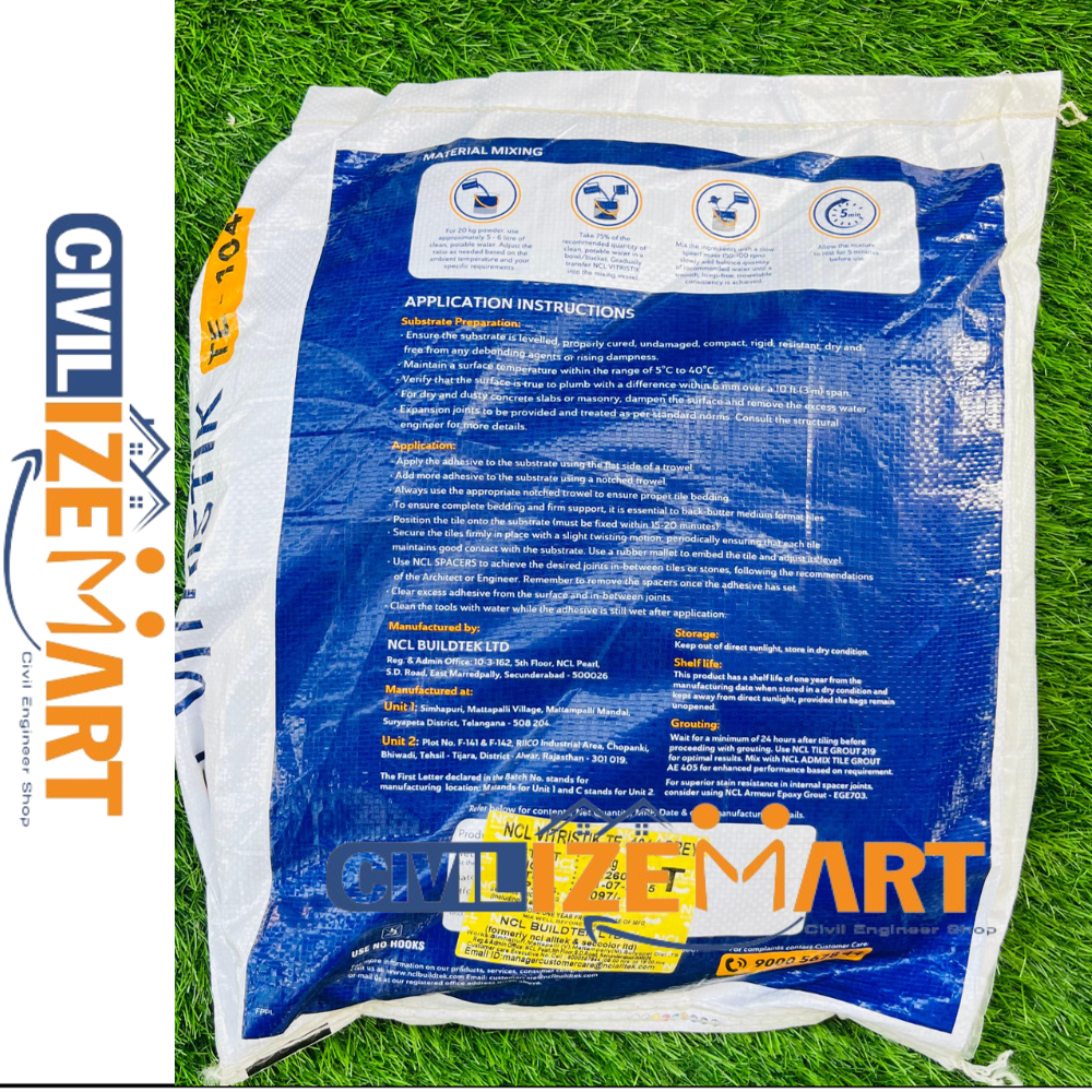 NCL Vitristik-TE 104 Tile Adhesive