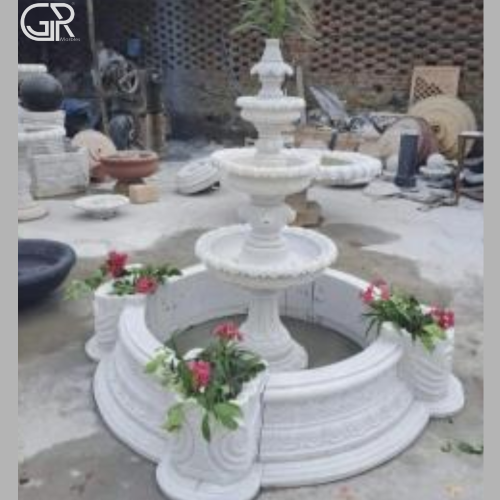 Modern style marble fountain
