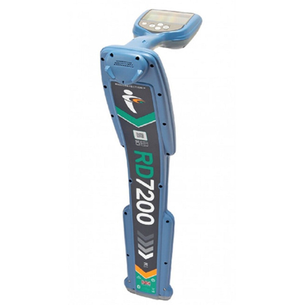 Rd7200 Pipe And Cable Locator - Plastic, Handheld Design | Digital Display, High Efficiency Signal Technology, Precise Underground Utility Detection