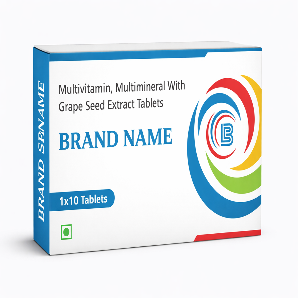 Multivitamin, Multimineral With Grape Seed Extract Tablets