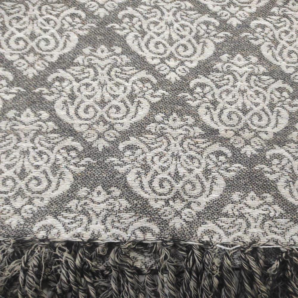 Polyester Cotton Throws - 320 Gsm, Jacquard Woven Style | Versatile Use For Bed, Couch, Sofa, Drape, Available In All Colors