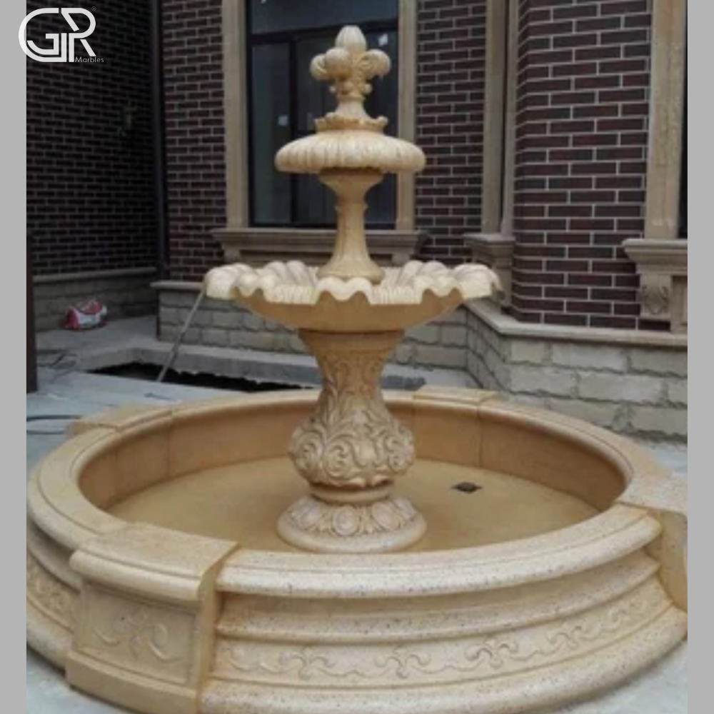 2 Tier Stylish sandstone Fountain