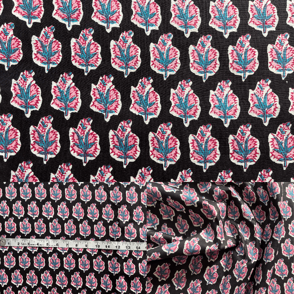 Screen Print Jaipuri Cotton Fabric