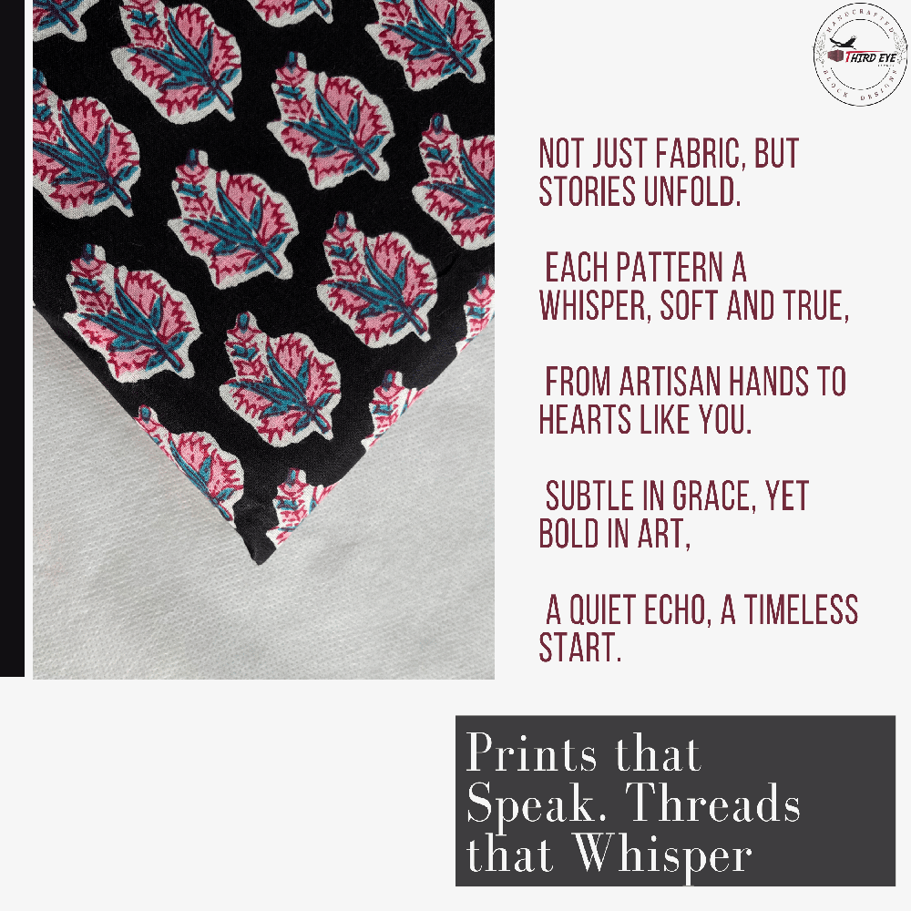 Screen Print Jaipuri Cotton Fabric