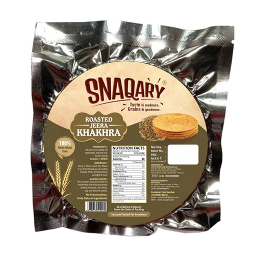 Plain Khakhra Vacuum Pouches