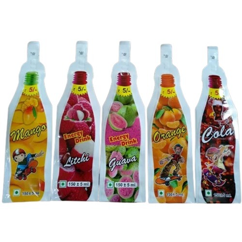 Bottle Shape Spout Pouch