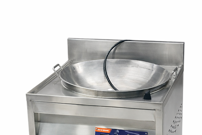 Commercial Induction Kadai - 20kw - Capacity: 30 Ltr