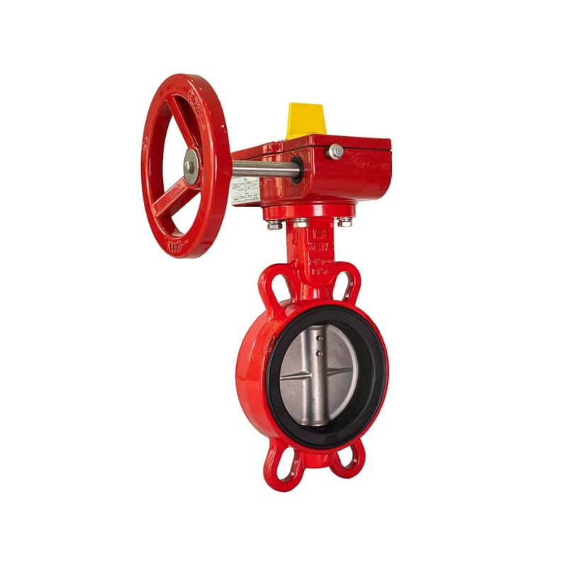 UL FM Wafer Butterfly Valve with Tamper Switch PN16 Fire Protection Valve 2-12 Inch