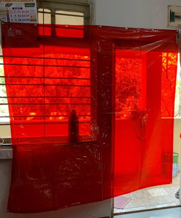 Flame Reatrdant PVC FabricWelding Booth
