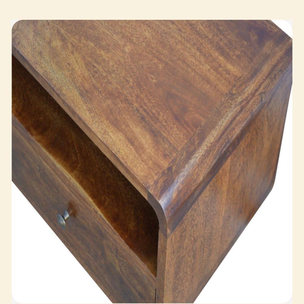 Solid Wooden Tv Cabinet - Color: Brown