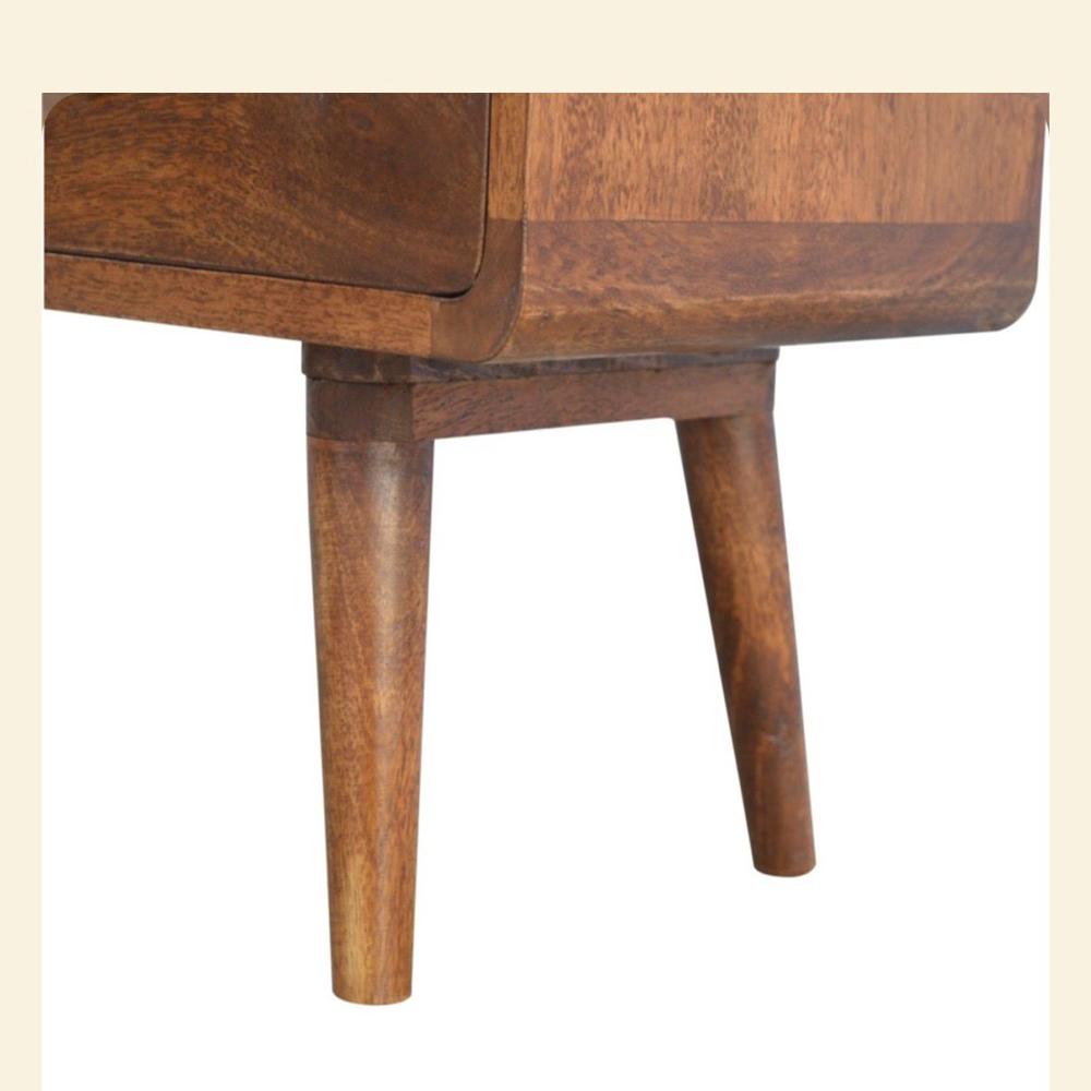 Solid Wooden Tv Cabinet - Color: Brown