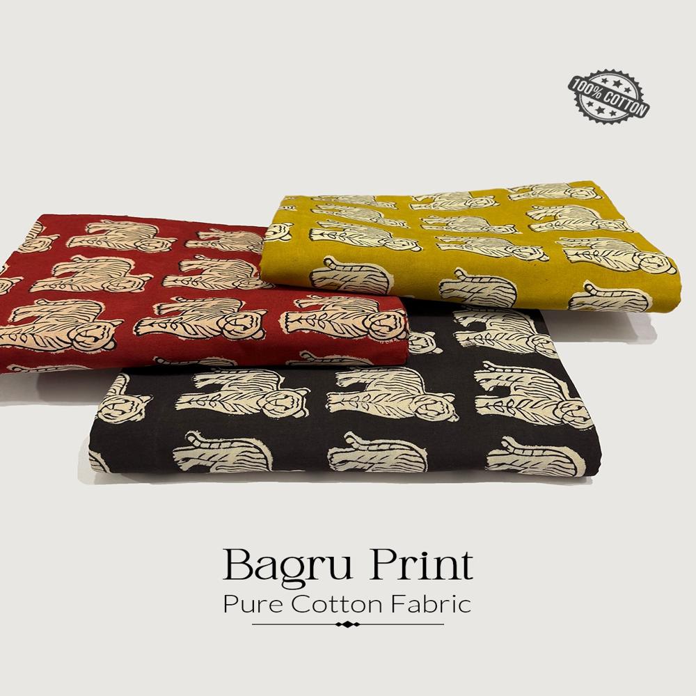 Bagru print fabrics
