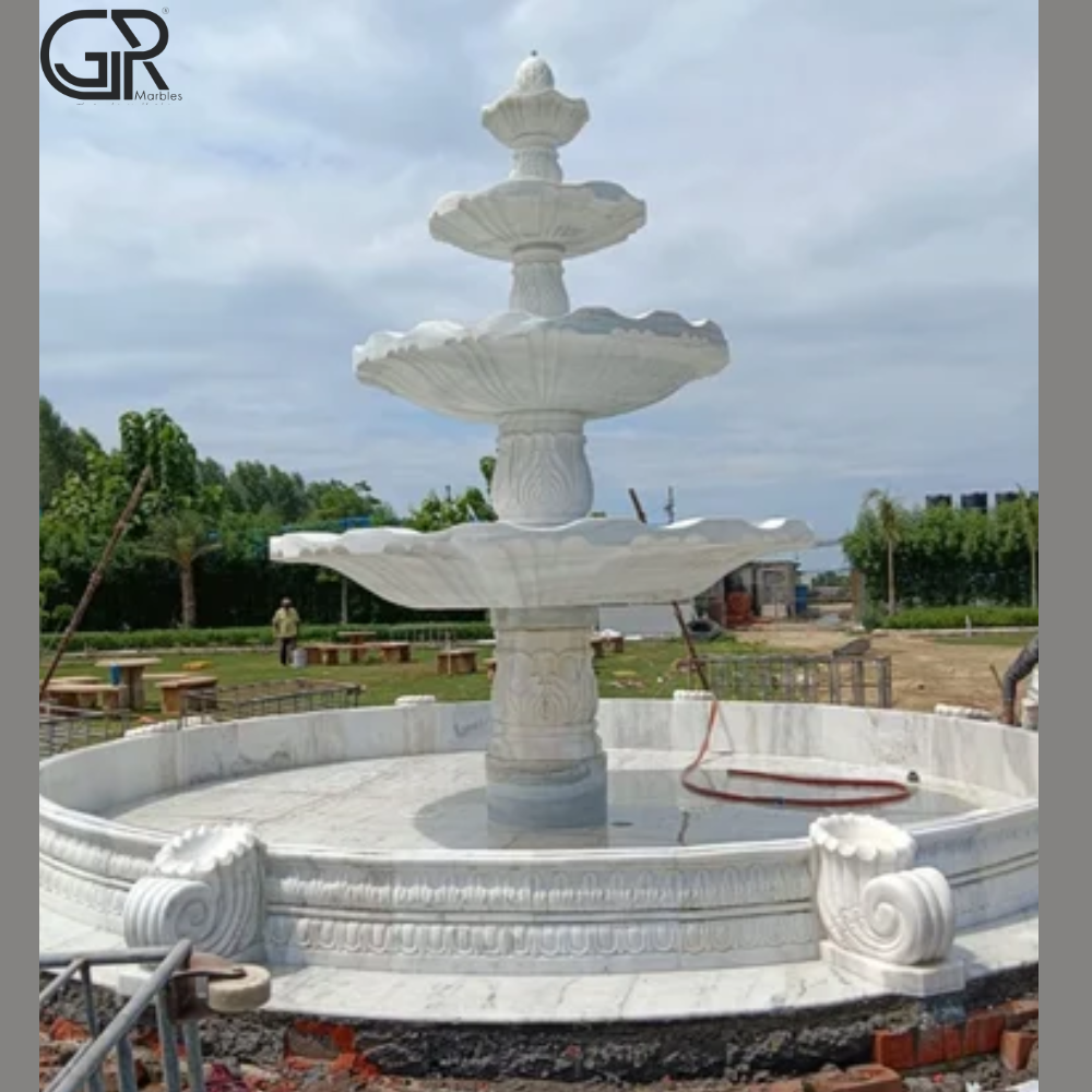 Makrana Marble Waterfall