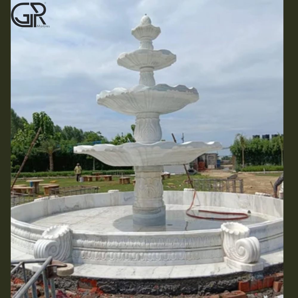 Makrana Marble Waterfall