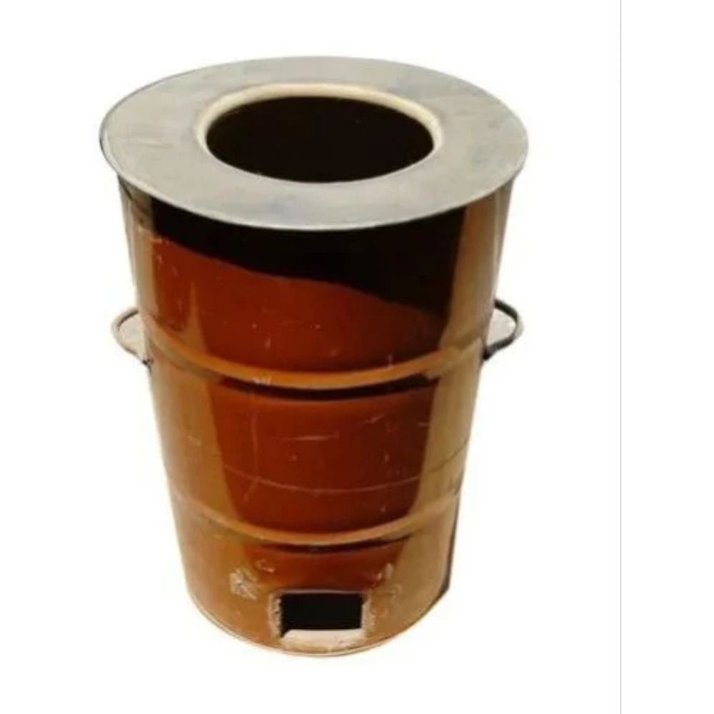 Heavy Duty Ms Drum Tandoor For Commercial Restaurant And Catering Use - Color: Brown