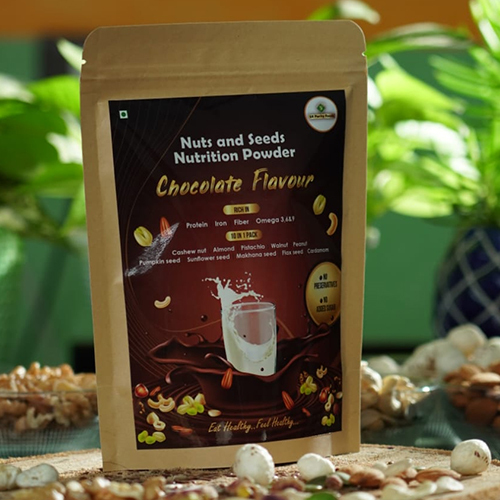 Chocolate Flavour Nuts And Seeds Nutrition Powder