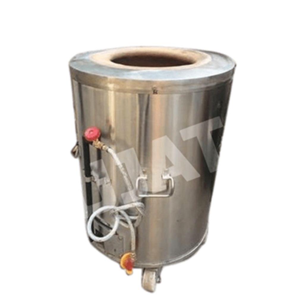 Durable Stainless Steel Tandoor Oven For Professional Cooking Applications - Color: Silver