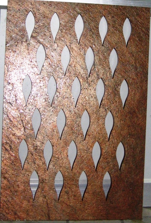 Water Jet Cut Marble Mosaic