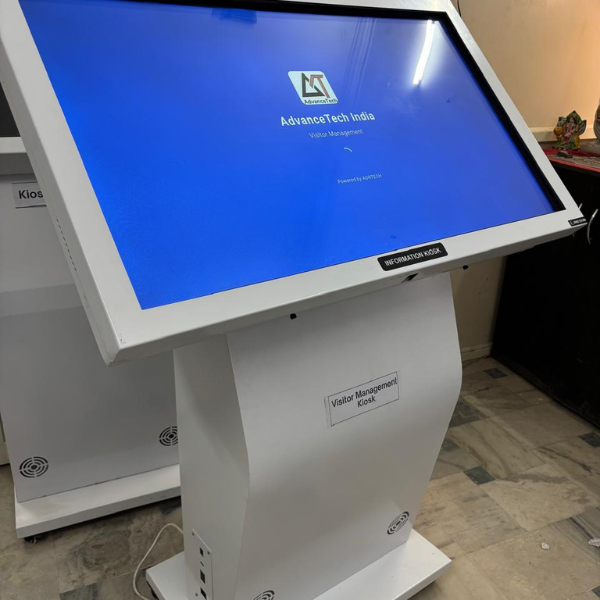 Visitor management kiosk