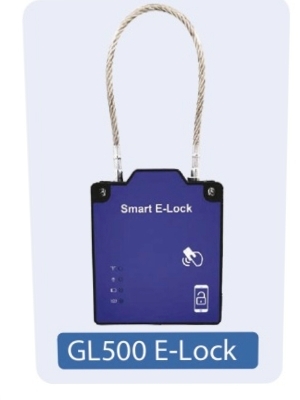 Electronic lock gps tracker