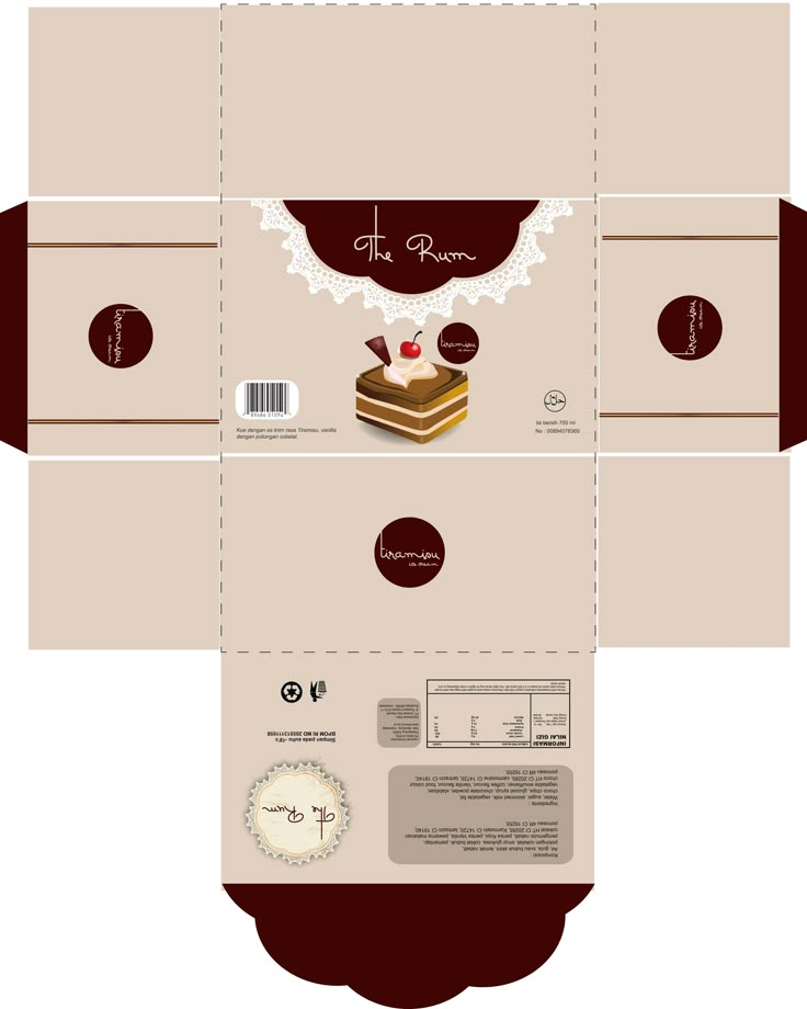 Cake Box Printing Service