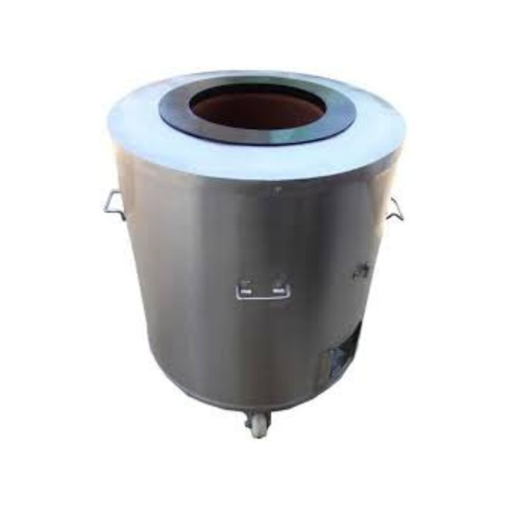 Stainless Steel Tandoor with Charcoal Firing for Authentic Taste Cooking