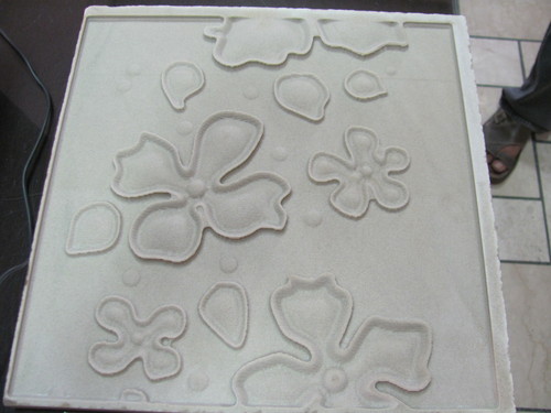 फूल पैटर्न संगमरमर खुदाई सेवाएँ