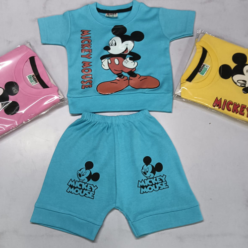 Half Sleeve Baba Suit