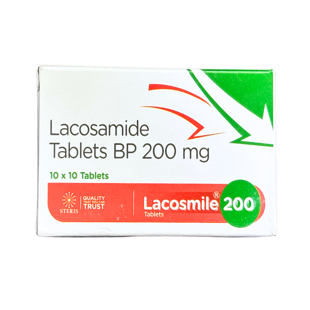 Lacosamide - 200 Mg Tablets | 5000 Quantity, Designed For Effective Partial-onset Seizure Control