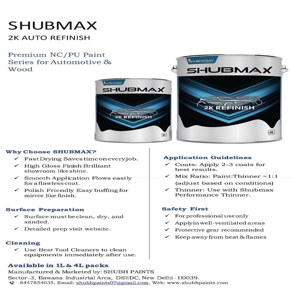 New Superio White - Application: Spray