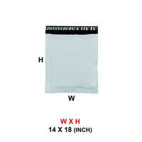 14 x 18 Inch Plain Courier Bags a   Water & Tamper Proof E-commerce Shipping Packaging Bags