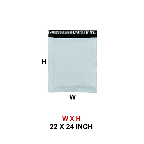 22 x 24 Inch Plain Courier Bags  Waterproof & Tamper Proof Extra Large Heavy Duty E-commerce Shipping Bags