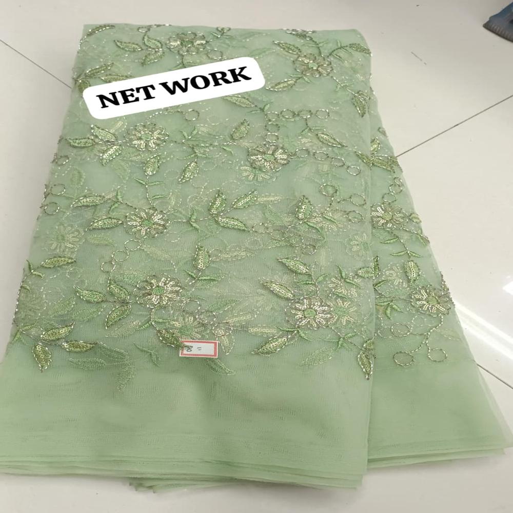  Net Embroidery work Fabric 