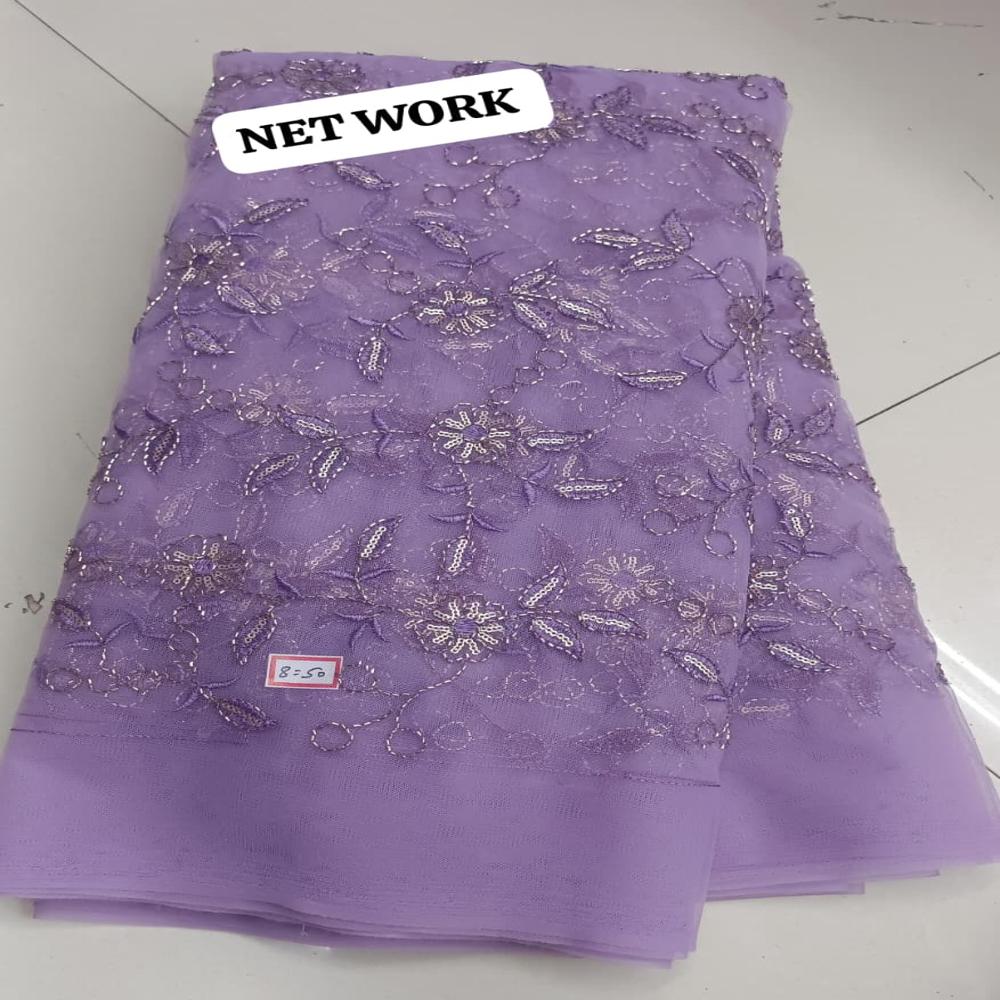 Net Embroidery work Fabric 